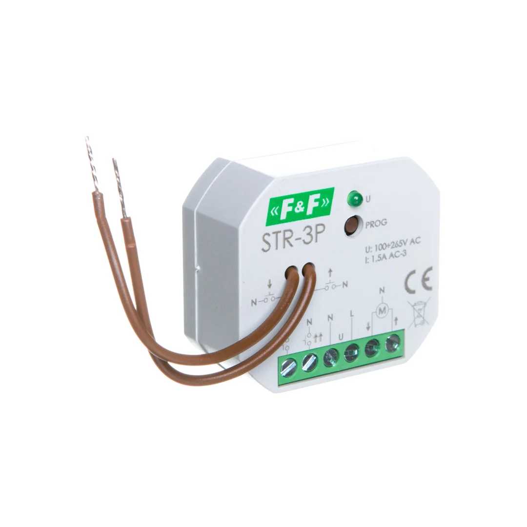 Sterownik rolet do silników 230V AC STR-3P