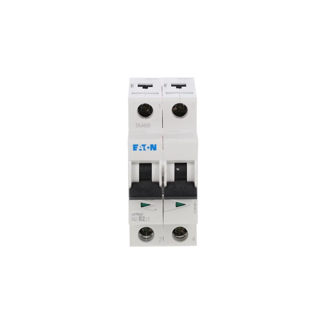 Wyłącznik nadprądowy 2P B 2A 15kA AC FAZ B2/2 278722