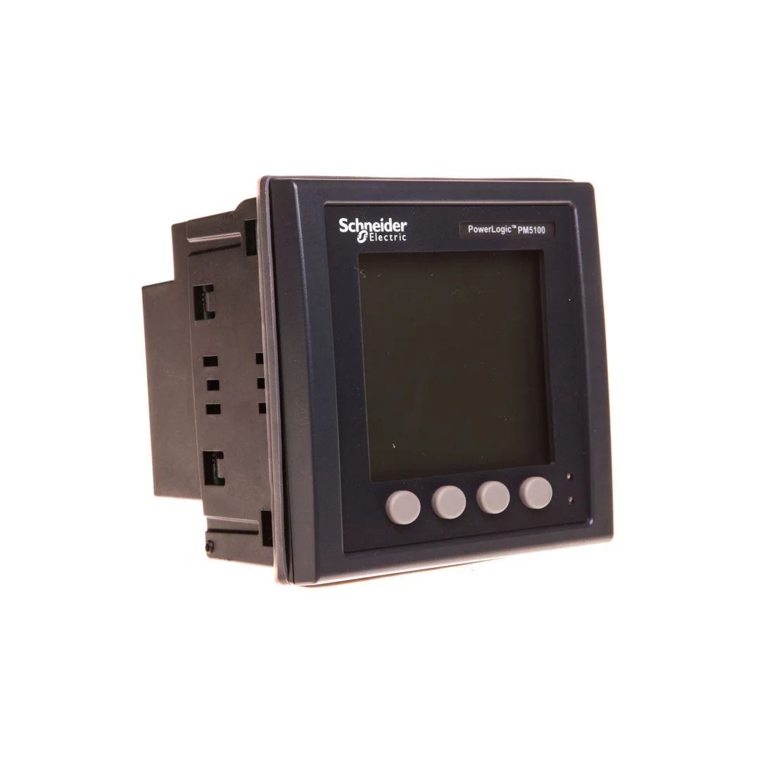 Miernik parametrów sieci (U, I, P, Q, f, PF, E) 5/1A przekładnik 100-415V AC tablicowy 96x96mm METSEPM5100