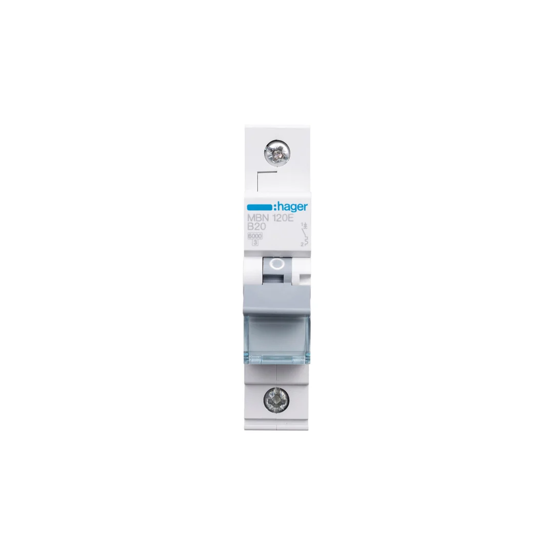 Wyłącznik nadprądowy 1P B 20A 6kA AC MBN120E