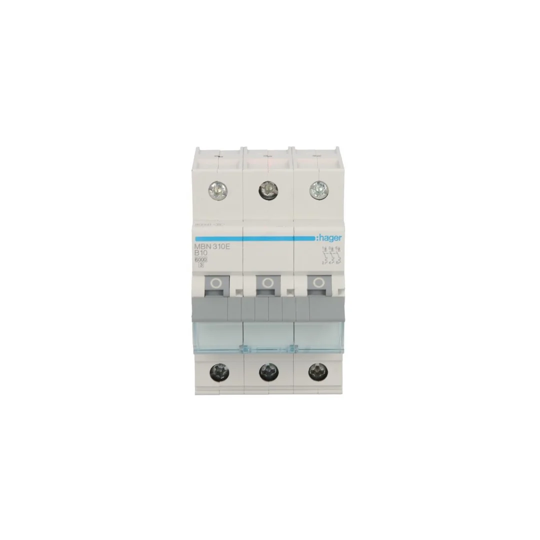 Wyłącznik nadprądowy 3P B 10A 6kA AC MBN310E