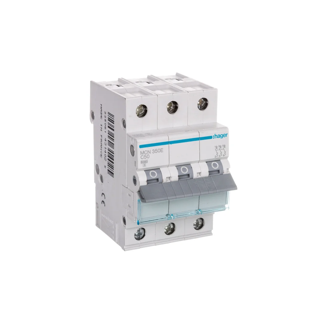 Wyłącznik nadprądowy 3P C 50A 6kA AC MCN350E