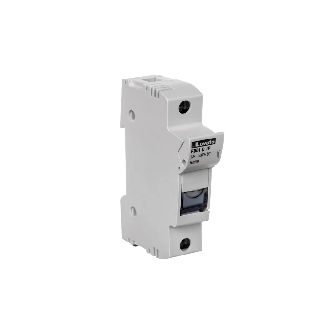 Podstawa bezpiecznikowa do aplikacji fotowoltaicznych PV 1P 32A 1000V 10x38mm FB01D1P