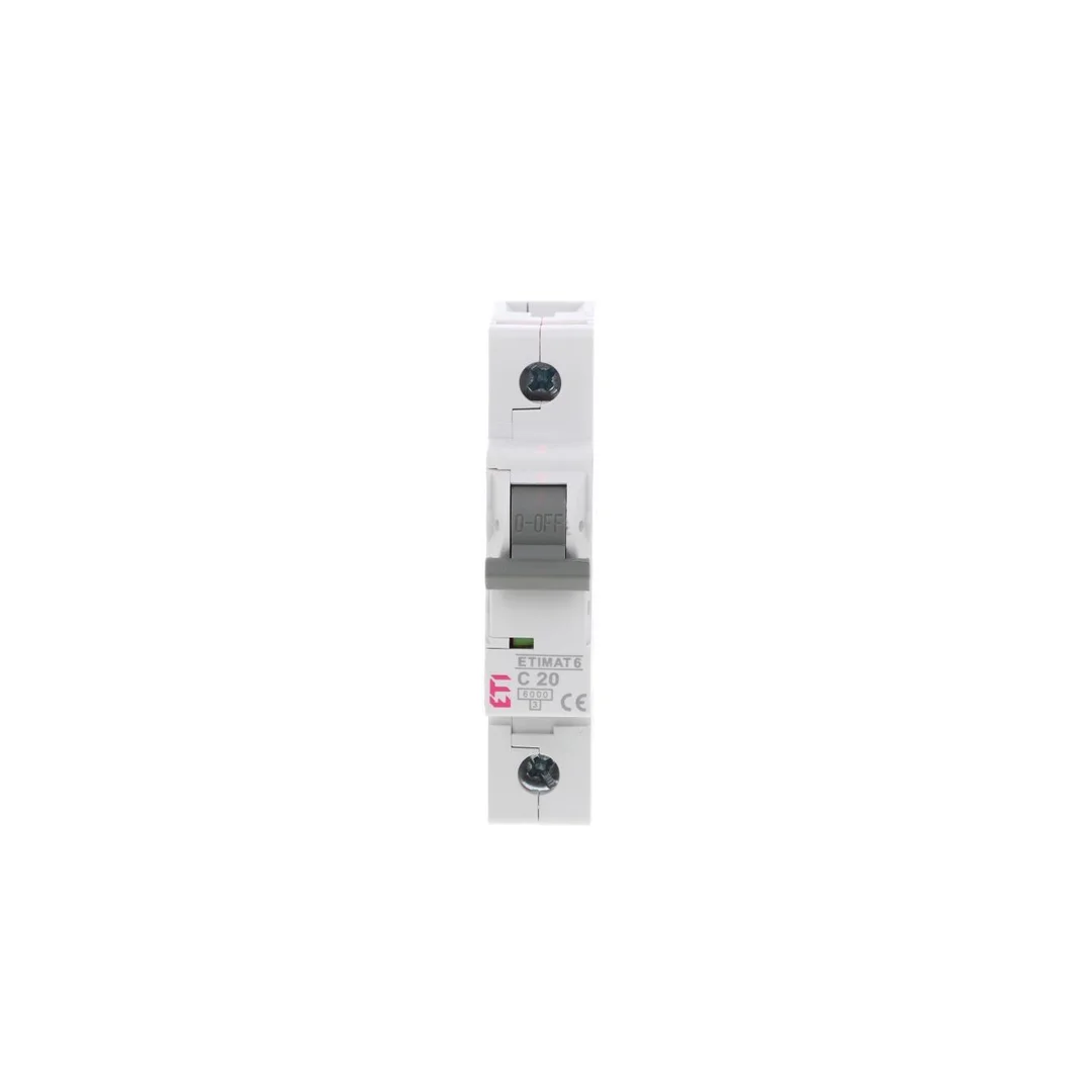 Wyłącznik nadprądowy 1P C 20A 6kA AC ETIMAT 6 002141517