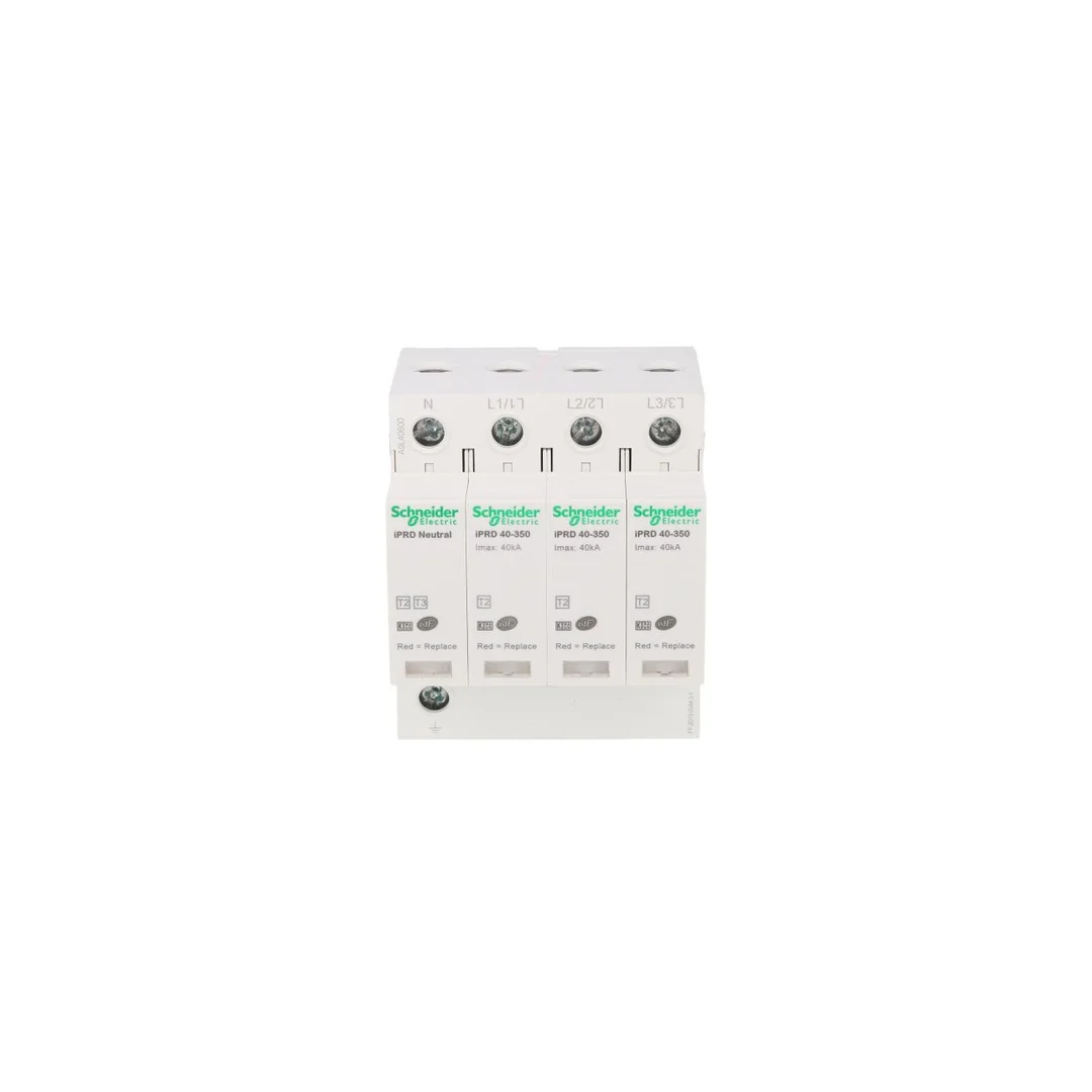 Ogranicznik przepięć Typ T2 3P+N 40kA iPRD-40-40kA-350V-3PN A9L40600