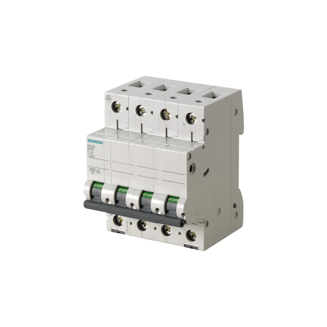 Wyłącznik nadprądowy 3+N B 16A 6kA AC SENTRON 5SL6616-6