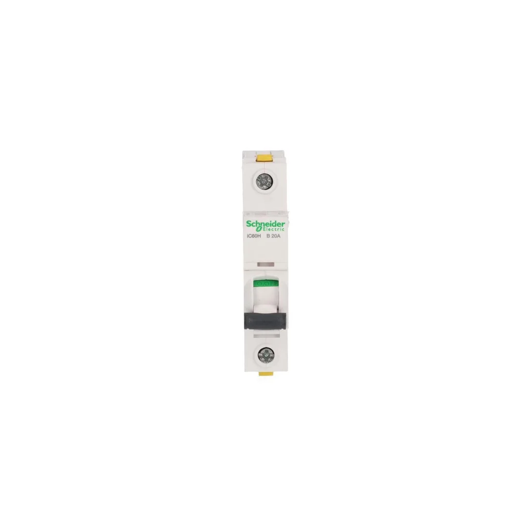 Wyłącznik nadprądowy 1P B 20A 10kA AC iC60H-B20 Acti9 A9F06120