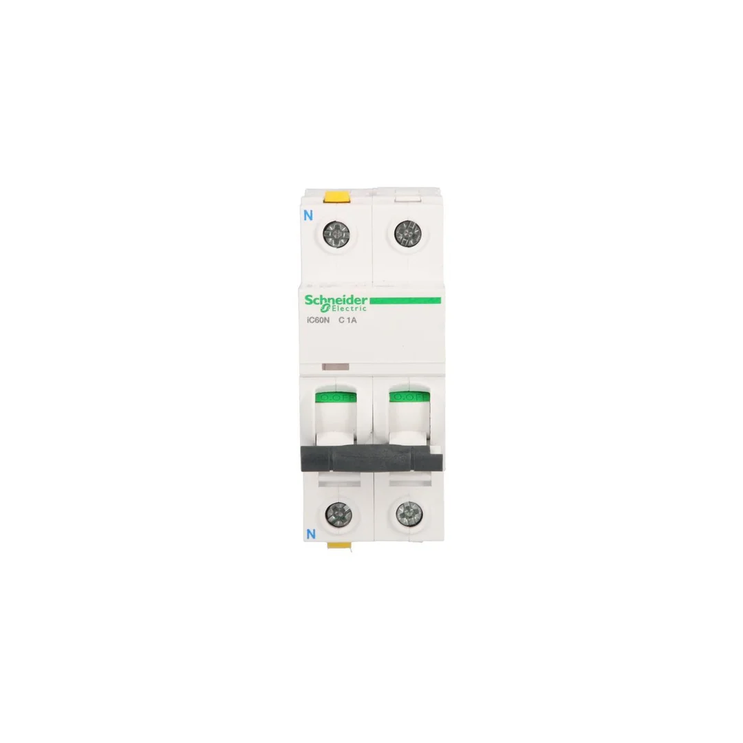 Wyłącznik nadprądowy 1P+N C 1A 6kA AC iC60N-C1-1N Acti9 A9F04601