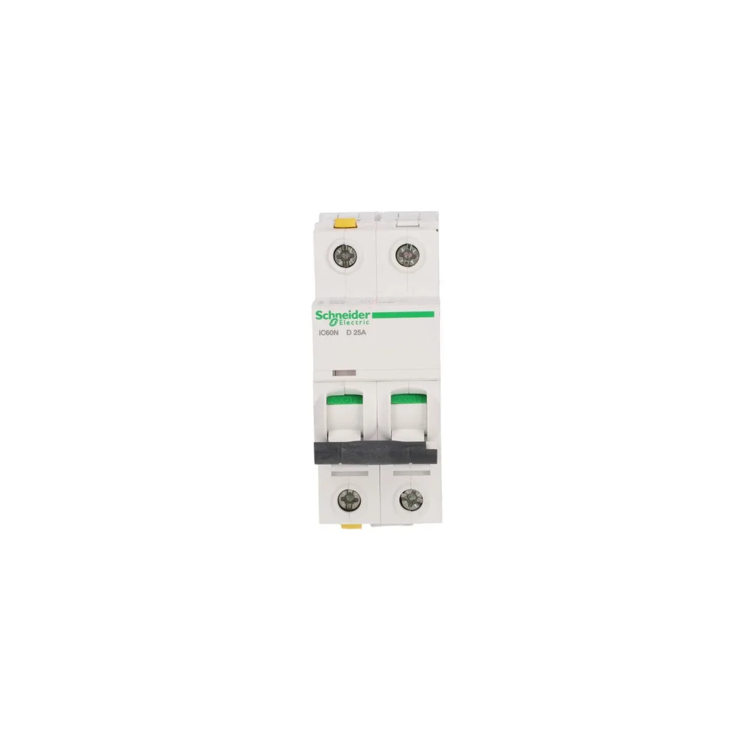 Wyłącznik nadprądowy 2P D 25A 6kA AC iC60N-D25-2 Acti9 A9F05225