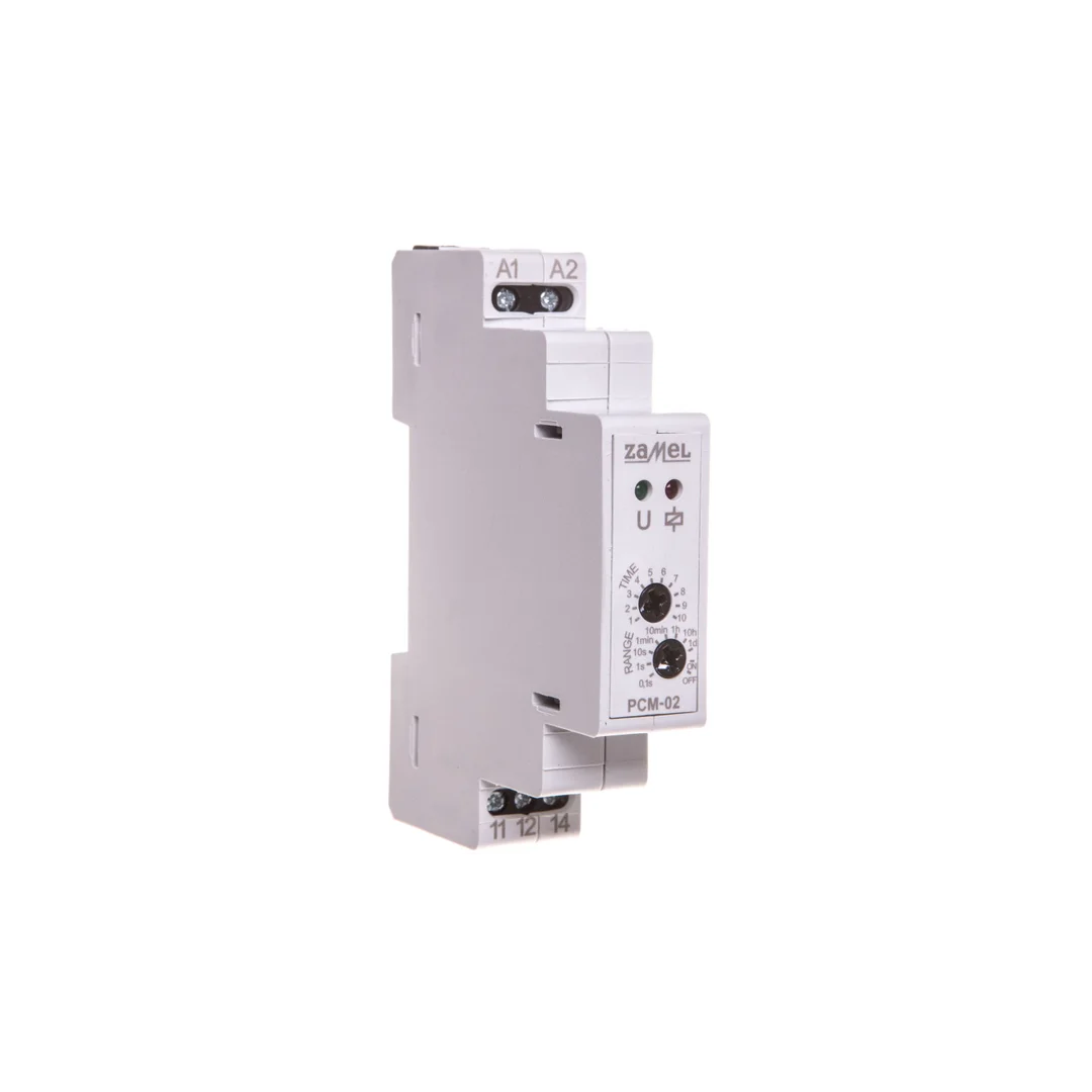 Przekaźnik czasowy 12-240V AC/DC PCM-02/U EXT10000077