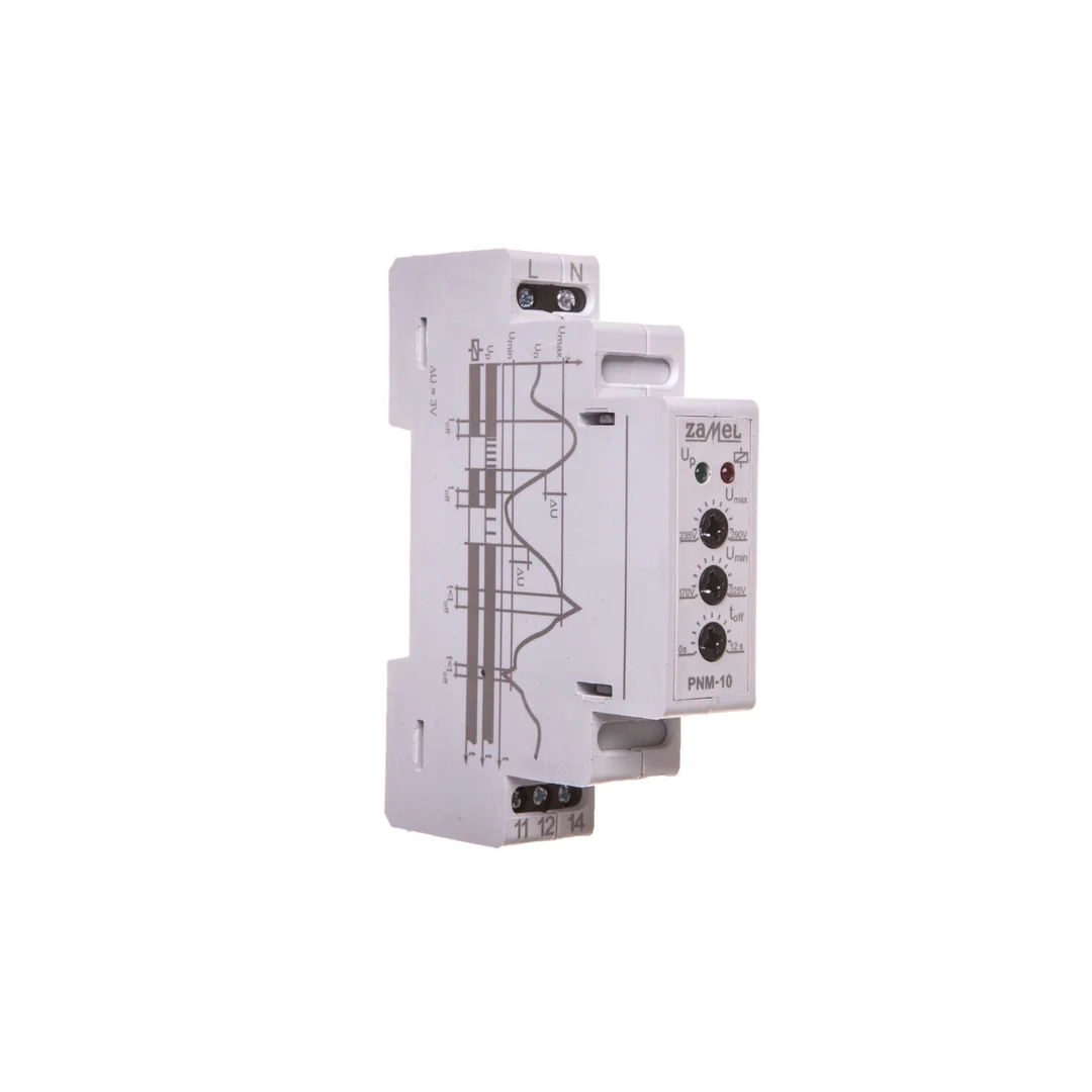 Przekaźnik napięciowy 1-fazowy 230V AC PNM-10 EXT10000103