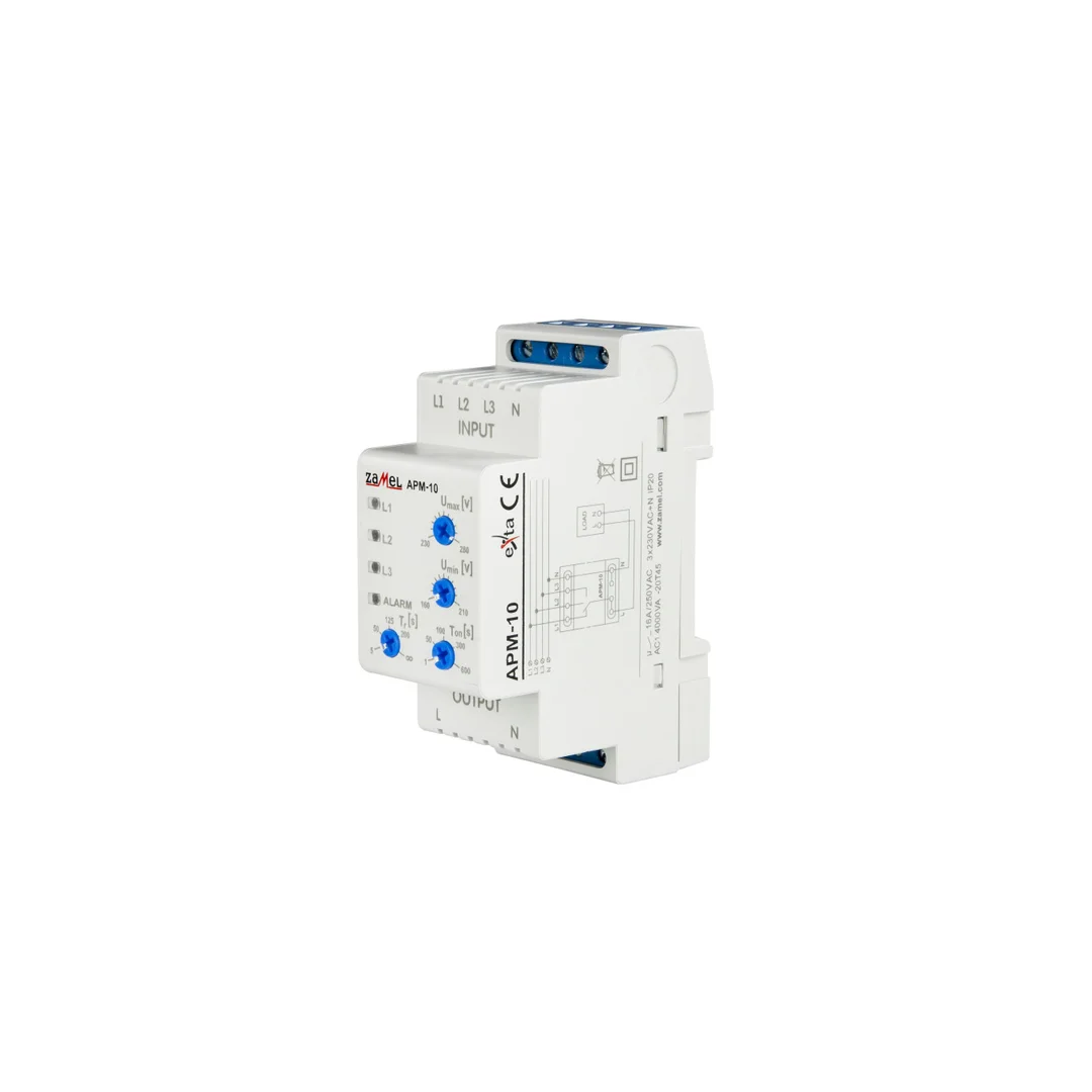 Automatyczny przełącznik faz 16A 230V/3x400V+N APM-10 EXT10000202