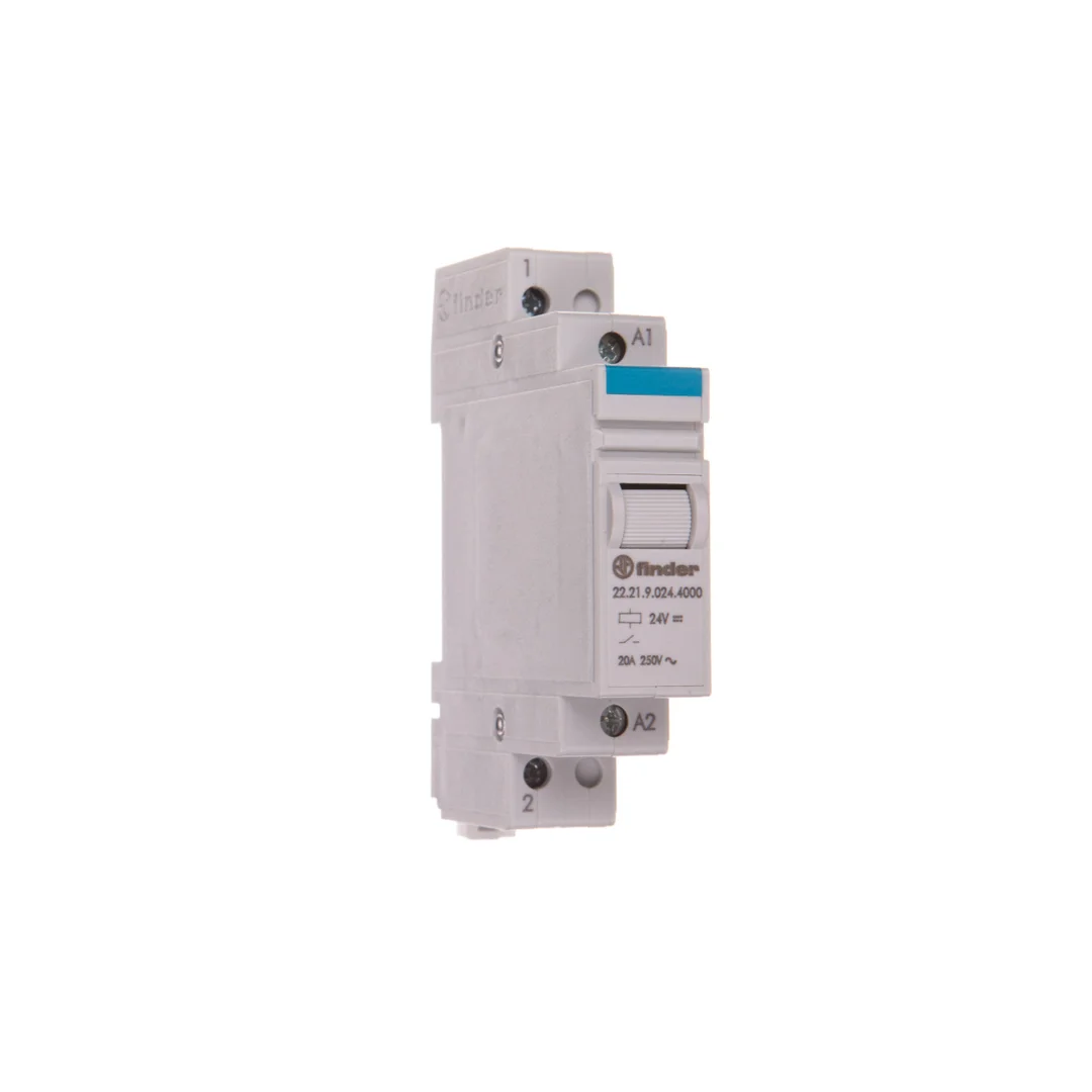 Przekaźnik modułowy mocy 1Z 20A 24V DC, styk AgSnO2 22.21.9.024.4000