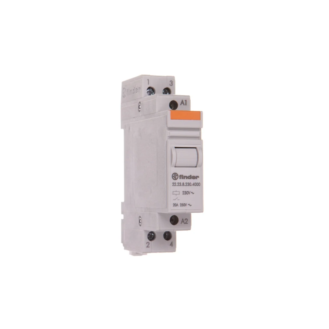 Przekaźnik modułowy mocy 1Z 1R 20A 230V AC, styk AgSnO2 F22-23-8-230-4000