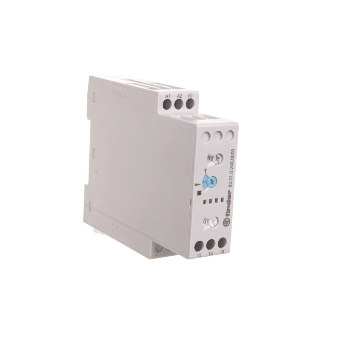Przekaźnik czasowy 1P 16A 24-240V AC/DC 0,05s-10dni wielofunkcyjny AI, DI, GI, SW,BE, CE, DE, WD 83.01.0.240.0000