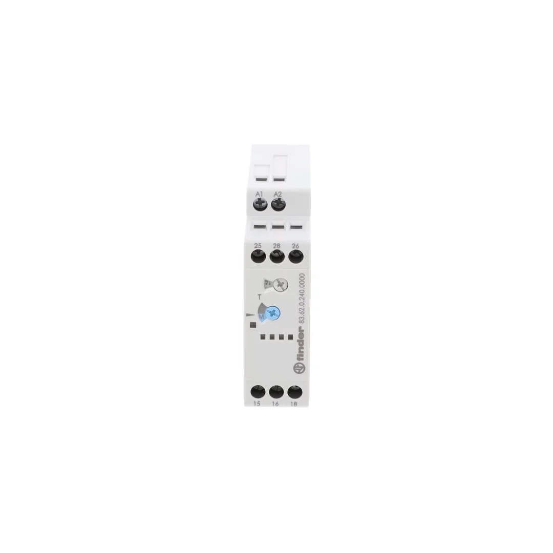 Przekaźnik czasowy 2P 8A 24-240V AC/DC 0,05s-180s jednofunkcyjny BI 250V 83.62.0.240.0000
