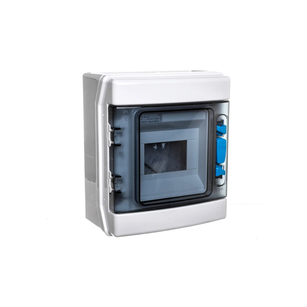 Rozdzielnica modułowa 1x6 natynkowa odporność UV IP65 IKA-1/6-ST-UV 174188