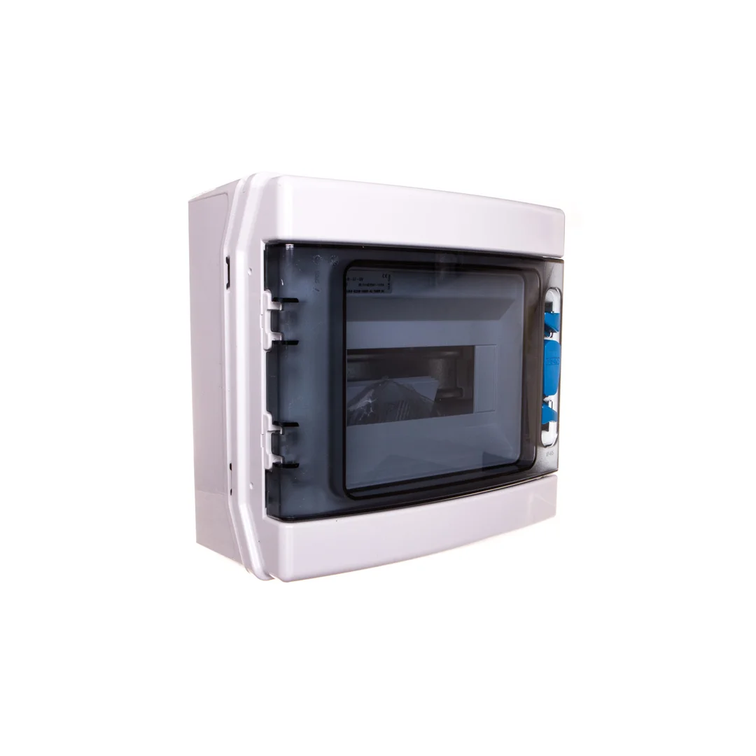 Rozdzielnica modułowa 1x8 natynkowa odporność UV IP65 IKA-1/8-ST-UV 174189