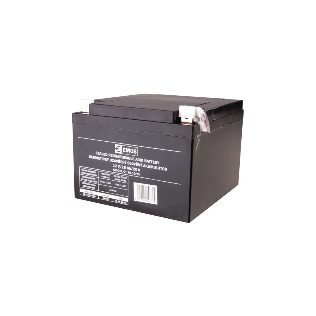 Akumulator VRLA AGM 12V 26Ah 12x14 B9683