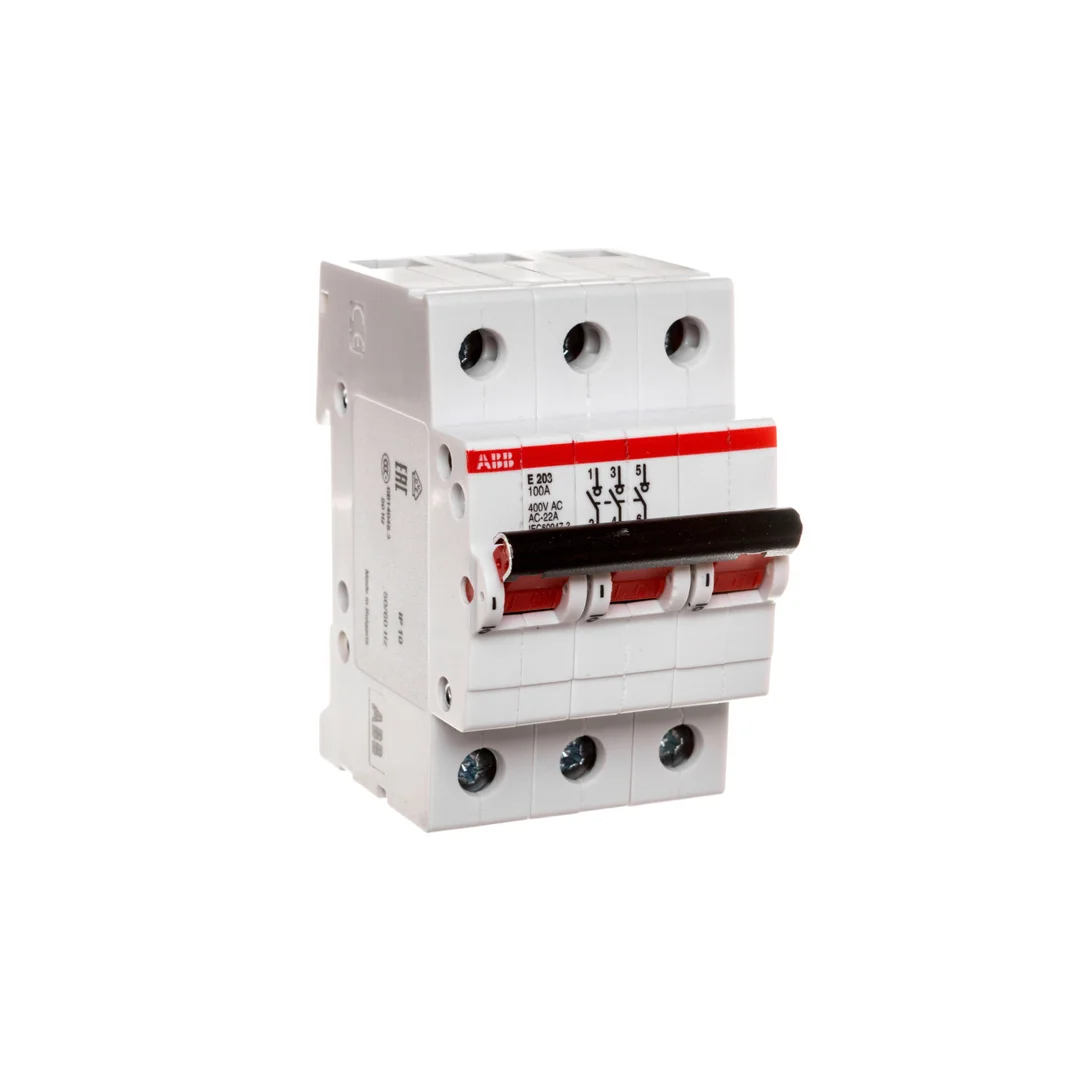 Rozłącznik modułowy 100A 3P E203/100A 2CDE283001R0100