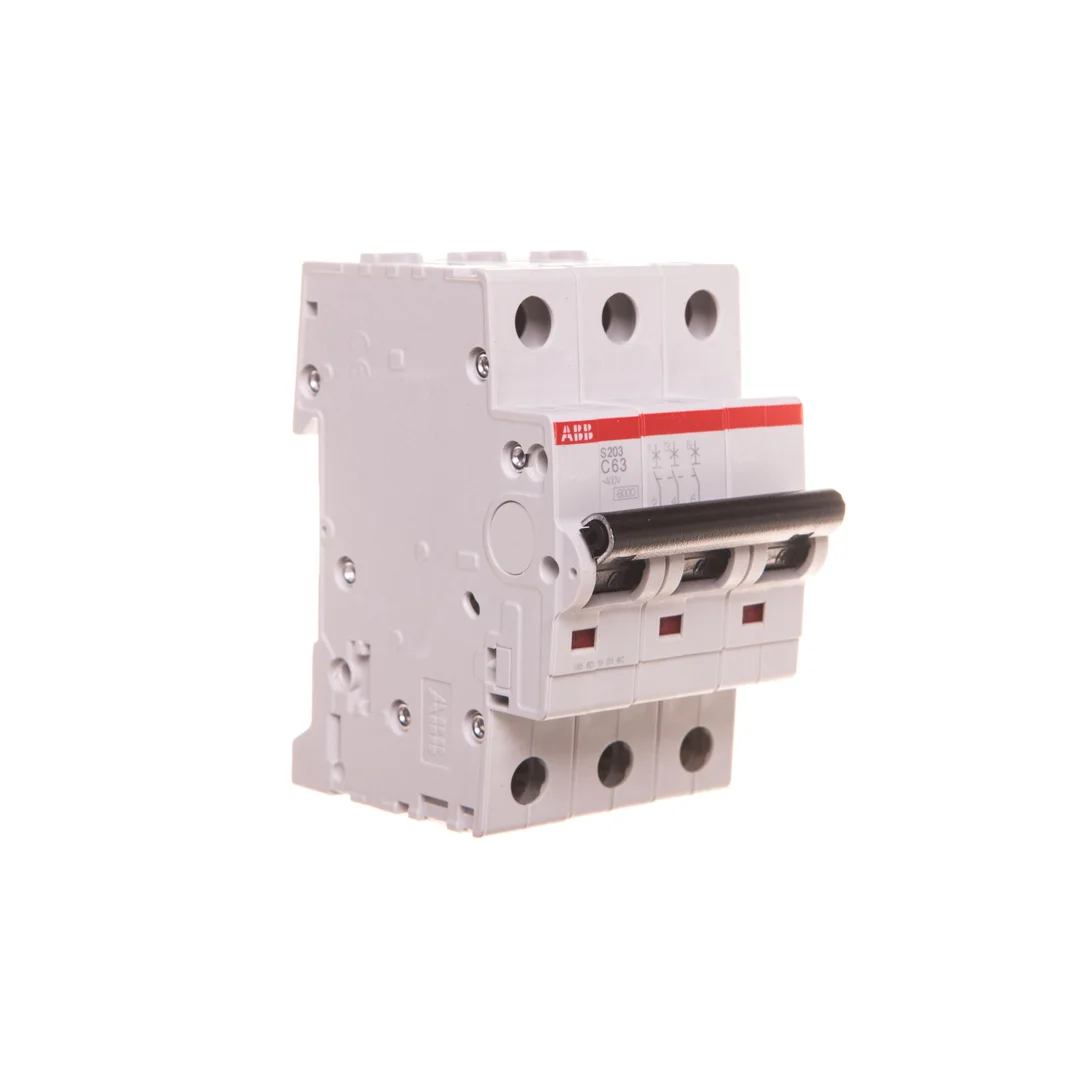 Wyłącznik nadprądowy 3P C 63A 6kA AC S203-C63 2CDS253001R0634
