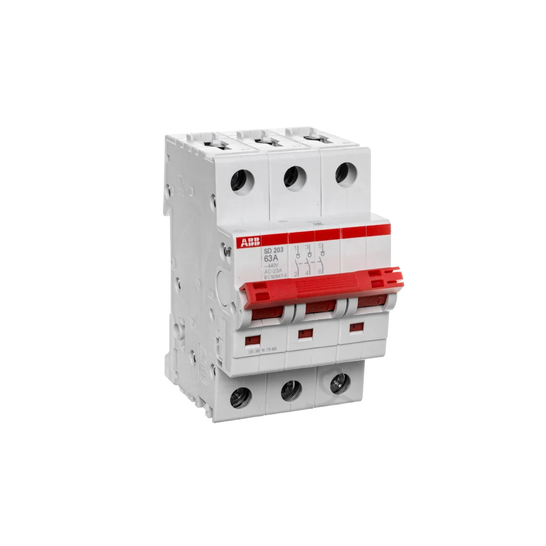 Rozłącznik modułowy 63A 3P SD203/63 2CDD283101R0063