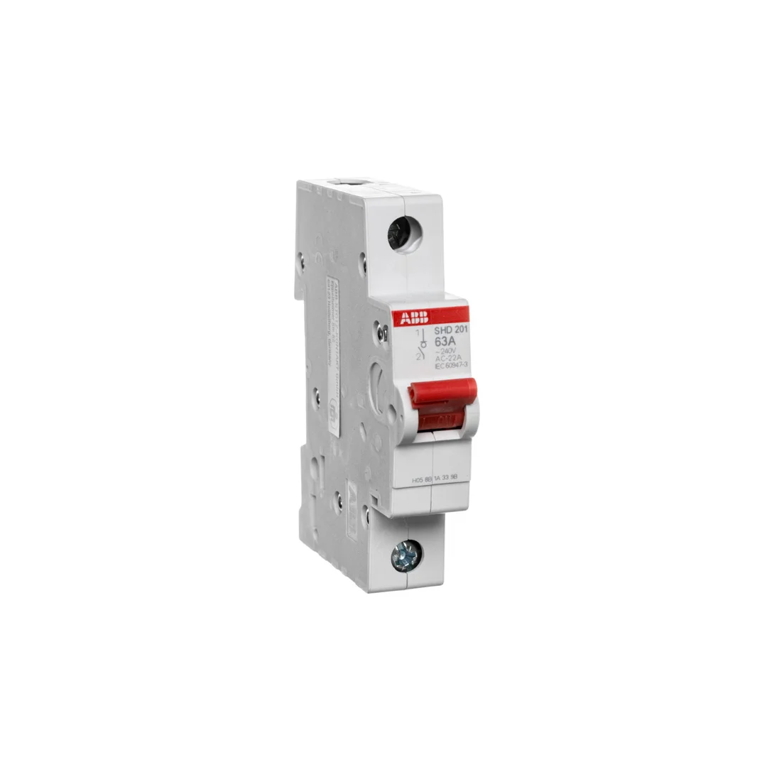 Rozłącznik modułowy 63A 1P SHD201/63 2CDD271111R0063