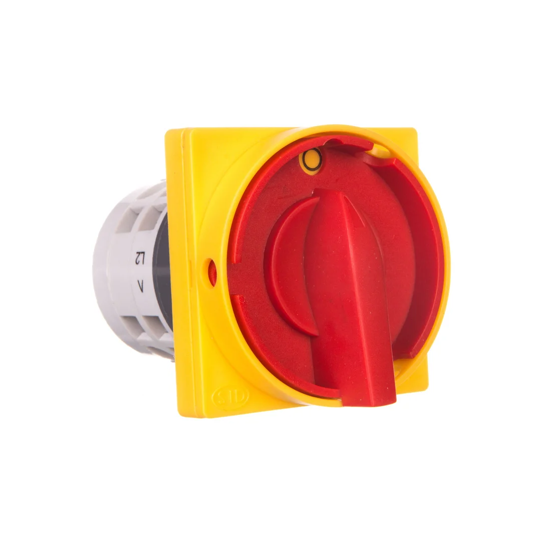 Łącznik krzywkowy /rozłącznik główny/ 0-I 3P 25A na kłódkę IP65 Łuk E25-15RG 952519