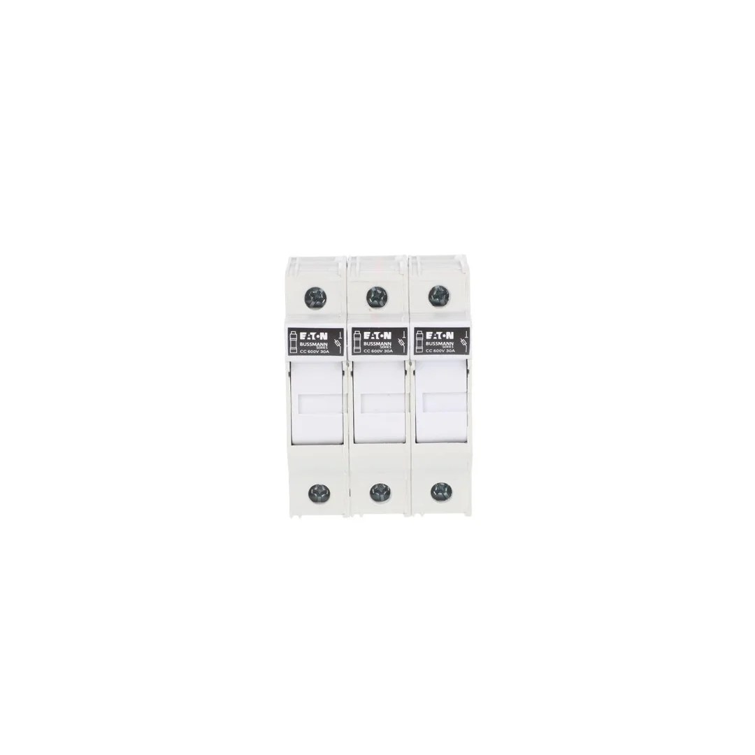 Podstawa bezpiecznikowa cylindryczna 10x38mm 3P 30A CHCC3DU