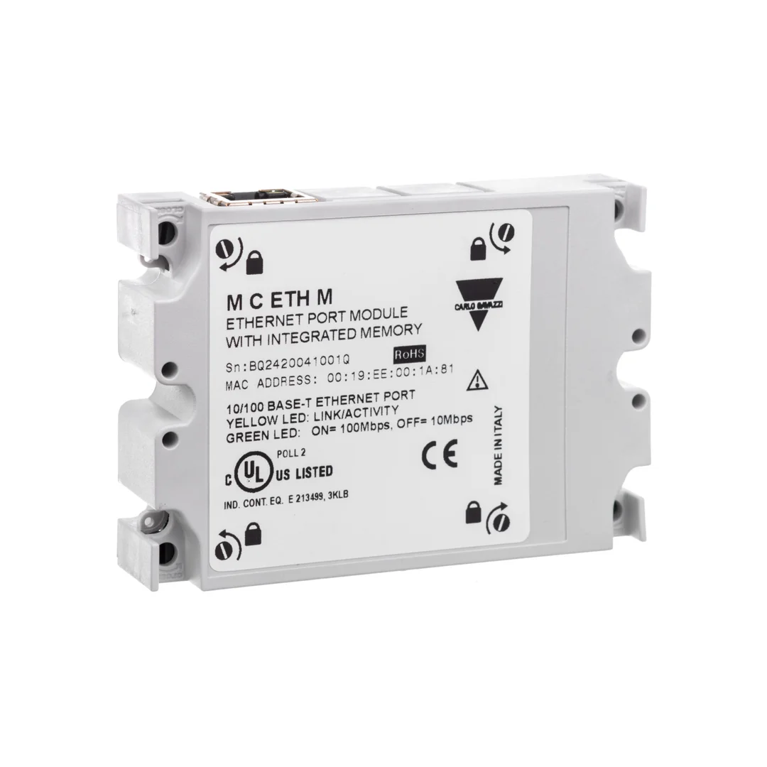 Moduł komunikacyjny Modbus TCP/IP (Ethernet) ze zintegrowaną pamięcią tylko do analizatora WM40 MCETHM