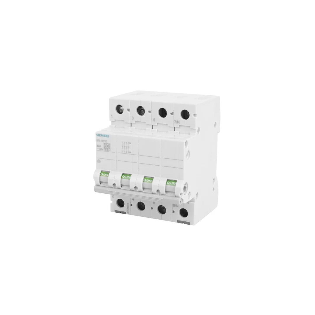 Rozłącznik modułowy 32A 3P+N 400V 5TL1632-0