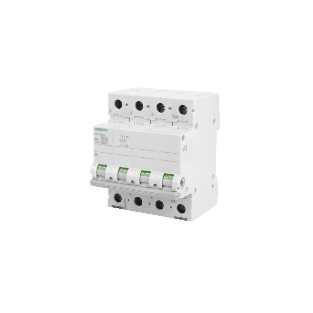 Rozłącznik modułowy 63A 3P+N 400V 5TL1663-0