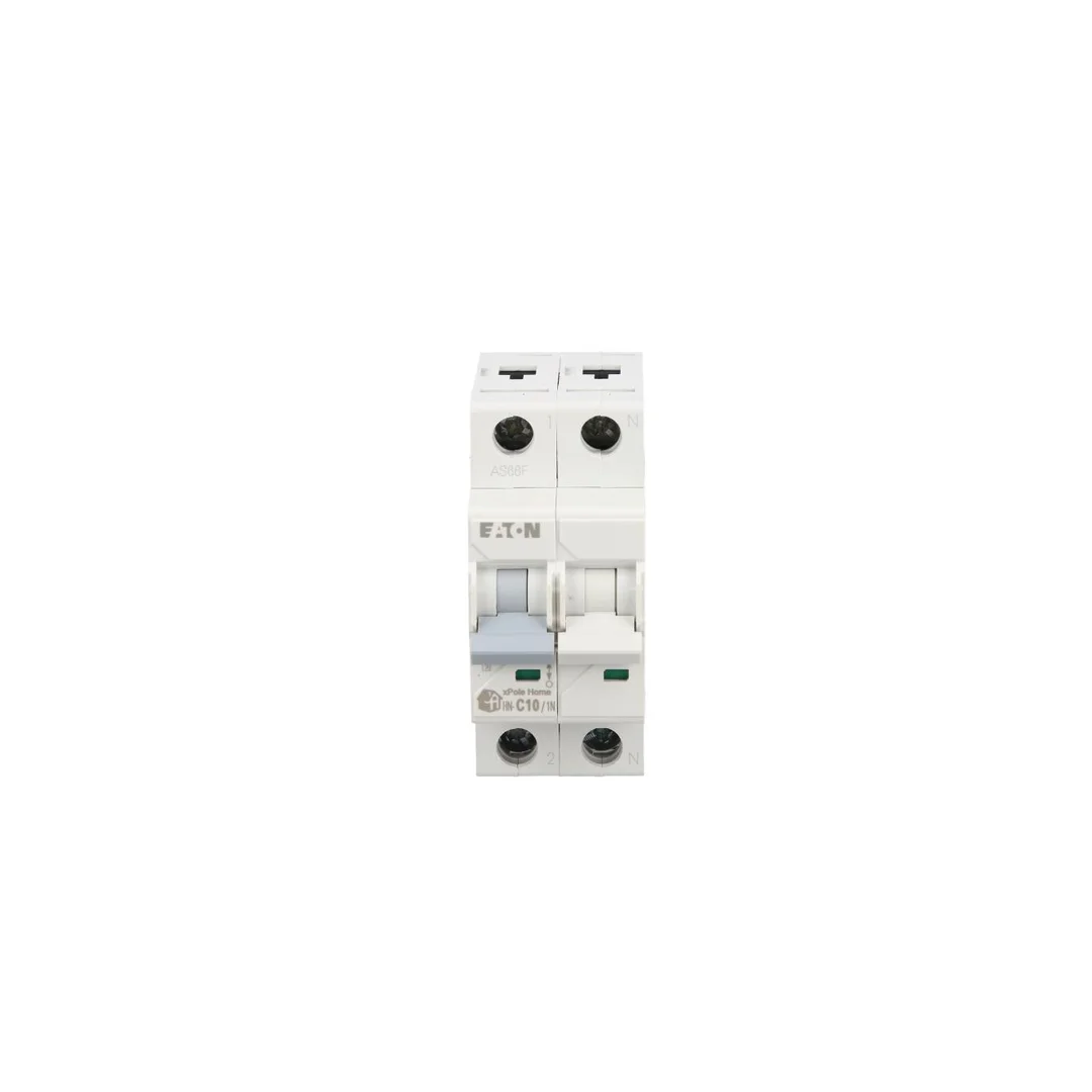 Wyłącznik nadprądowy 1P+N C 10A 6kA AC xPole Home HN-C10/1N 194849