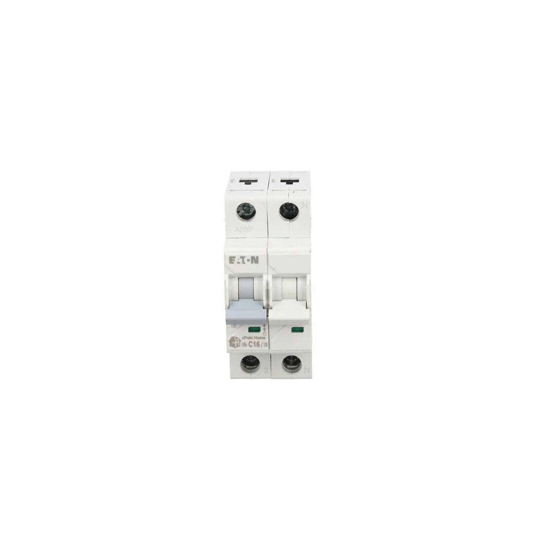 Wyłącznik nadprądowy 1P+N C 16A 6kA AC xPole Home HN-C16/1N 194851