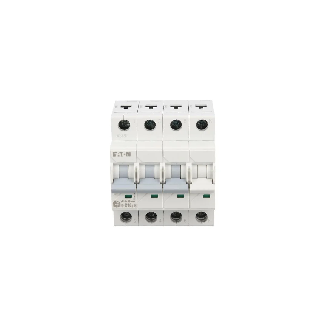 Wyłącznik nadprądowy 3P+N C 16A 6kA AC xPole Home HN-C16/3N 194911