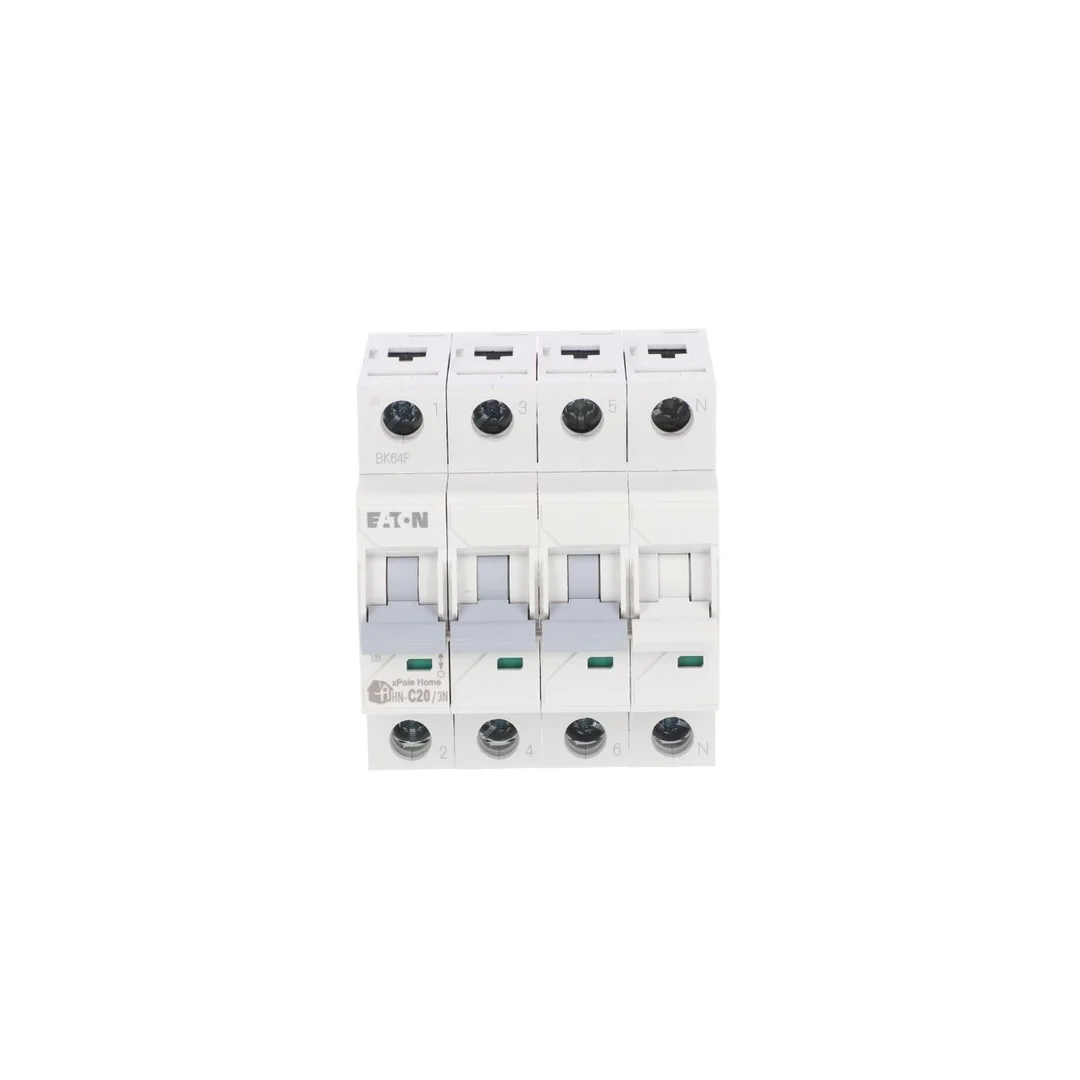 Wyłącznik nadprądowy 3P+N C 20A 6kA AC xPole Home HN-C20/3N 194912