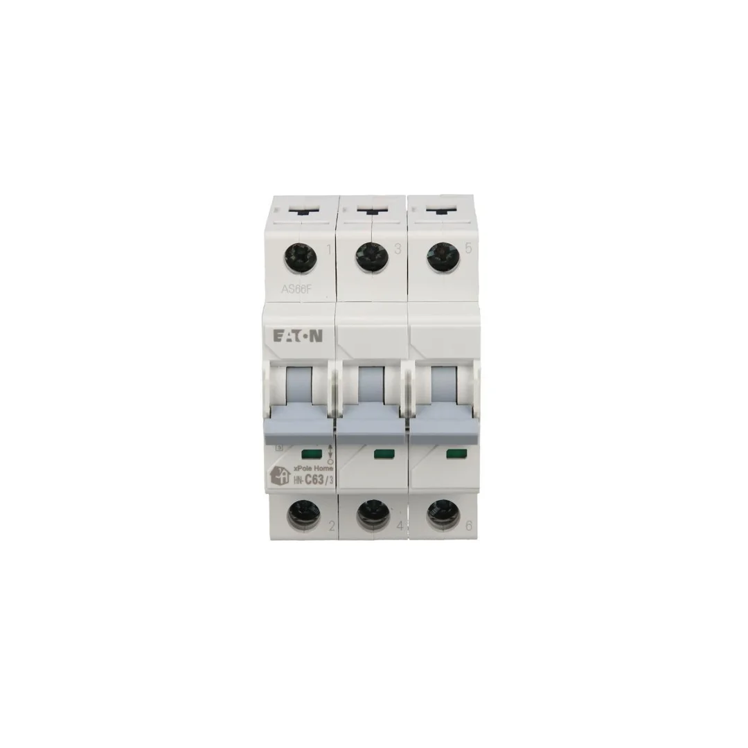 Wyłącznik nadprądowy 3P C 63A 6kA AC xPole Home HN-C63/3 194897