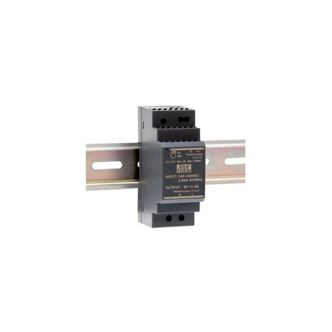 Zasilacz na szynę DIN 24W 12V HDR-30-12 2A do led Mean Well
