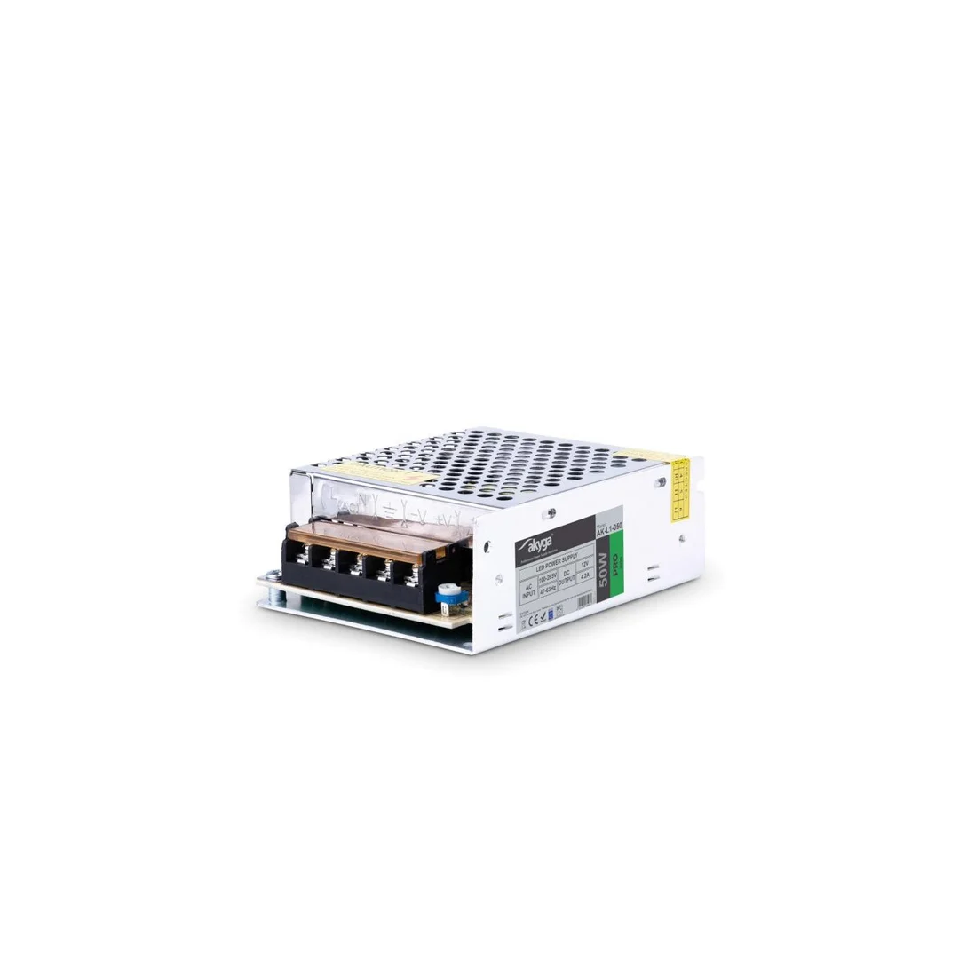 Zasilacz impulsowy modułowy do LED Akyga AK-L1-050 12V / 4.2A 50W