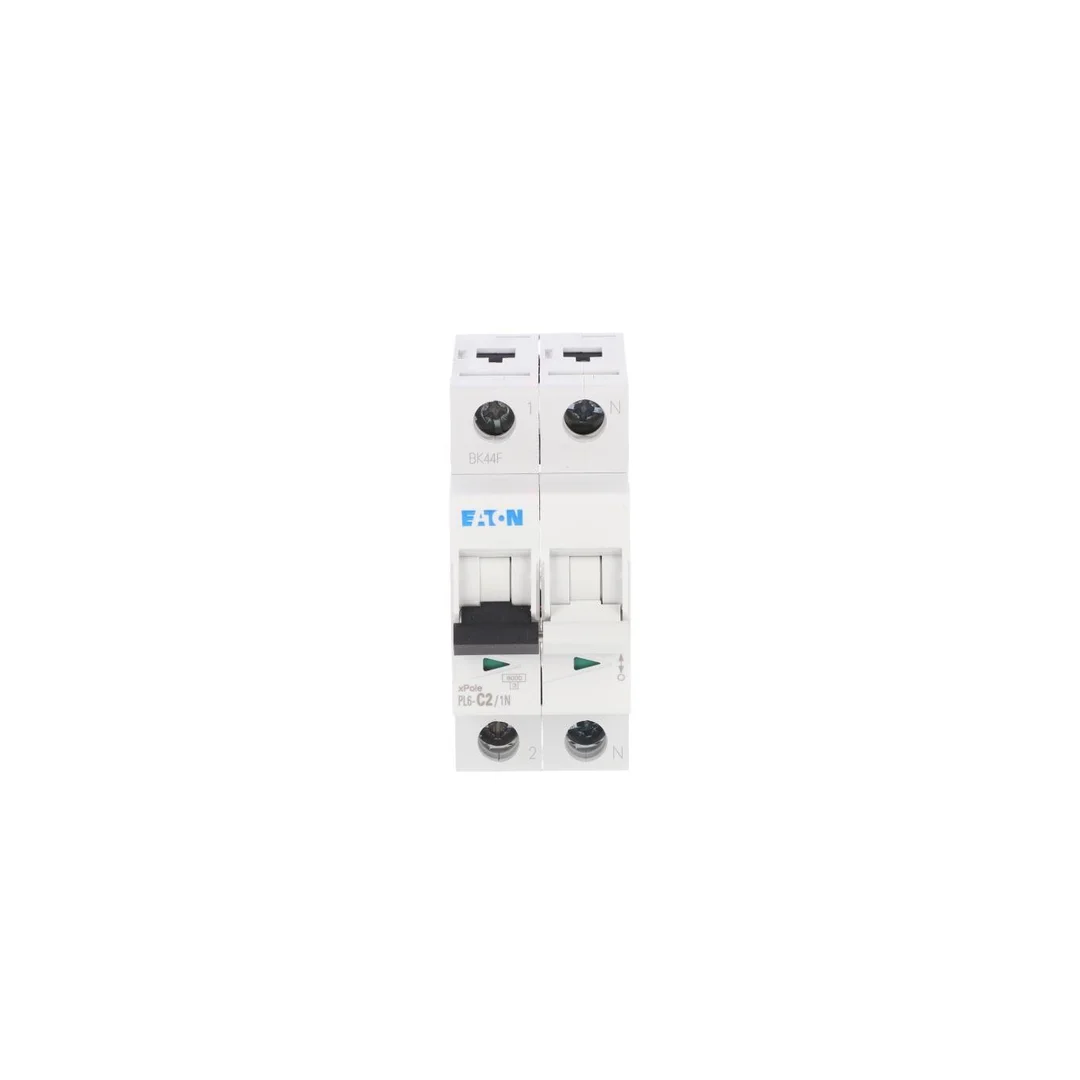 Wyłącznik nadprądowy 1P+N C 2A 6kA AC PL6-C2/1N 106029