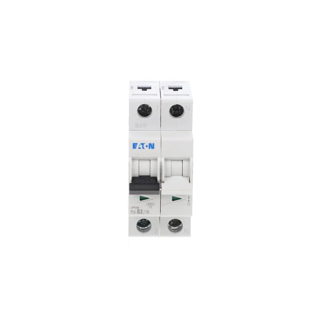 Wyłącznik nadprądowy 1P+N B 2A 6kA AC PL6-B2/1N 164907