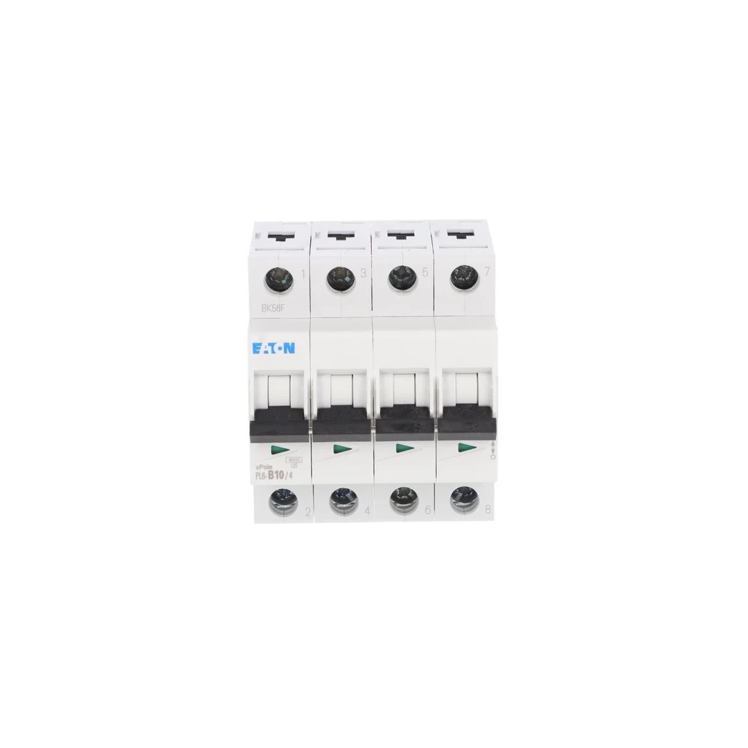 Wyłącznik nadprądowy 4P B 10A 6kA AC PL6-B10/4 166490
