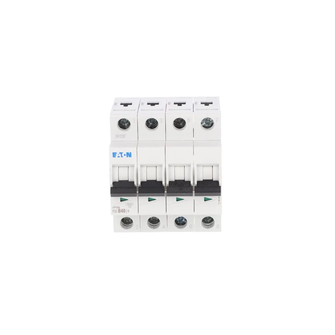 Wyłącznik nadprądowy 4P B 40A 6kA AC PL6-B40/4 166502