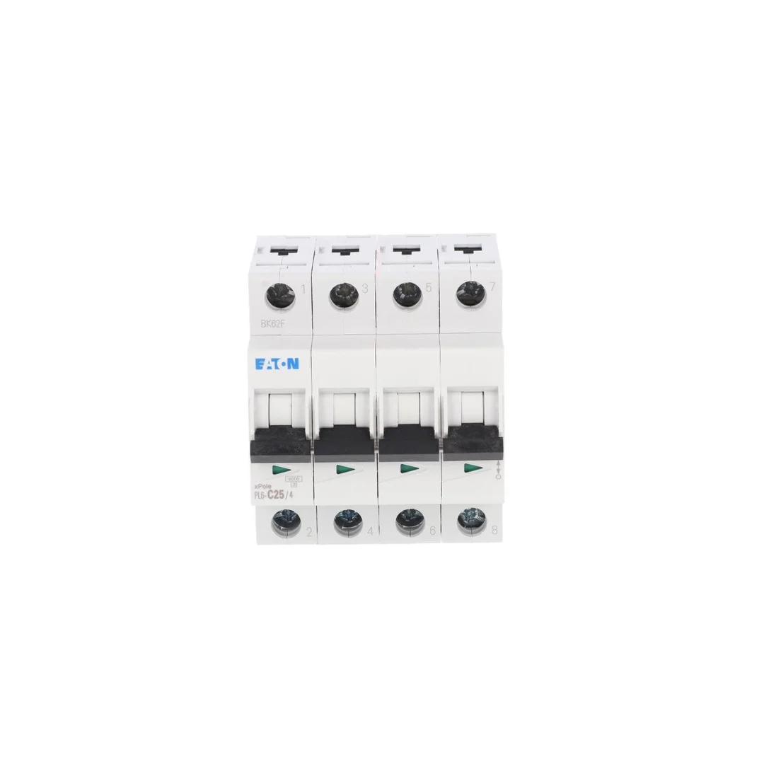 Wyłącznik nadprądowy 4P C 25A 6kA AC PL6-C25/4 166523