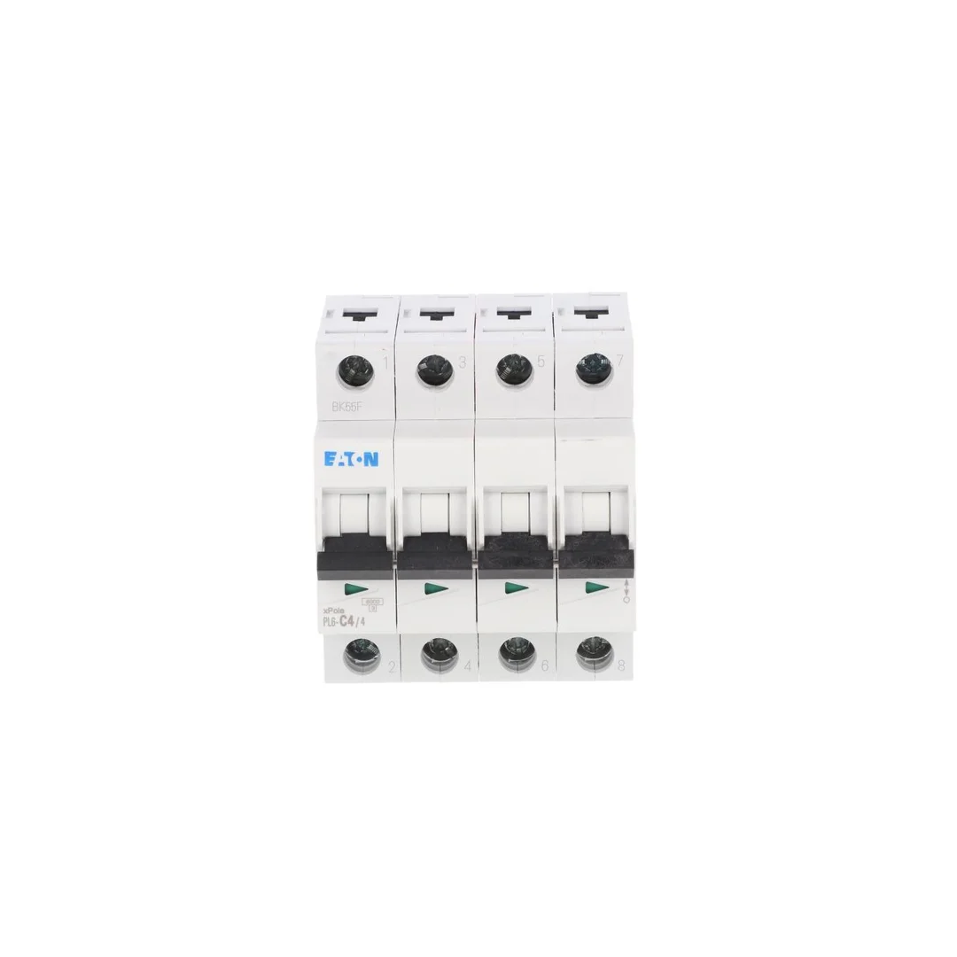 Wyłącznik nadprądowy 4P C 4A 6kA AC PL6-C4/4 166527