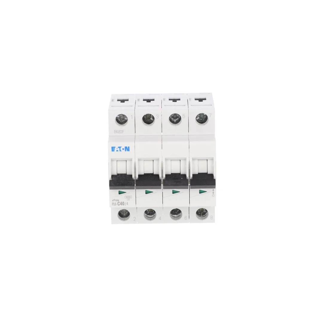 Wyłącznik nadprądowy 4P C 40A 6kA AC PL6-C40/4 166528