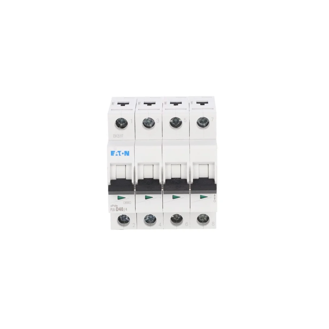 Wyłącznik nadprądowy 4P D 40A 6kA AC PL6-D40/4 166551