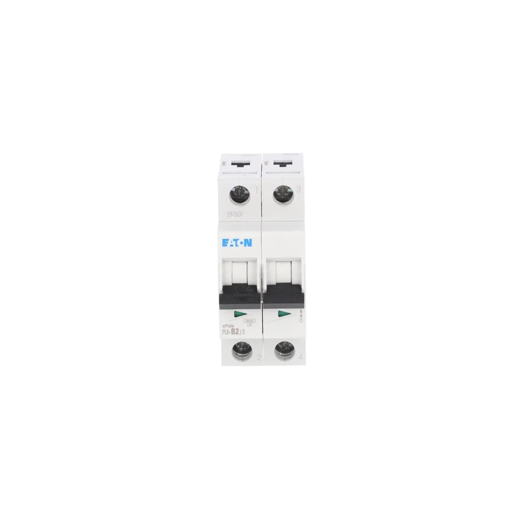 Wyłącznik nadprądowy 2P B 2A 6kA AC PL6-B2/2 286550