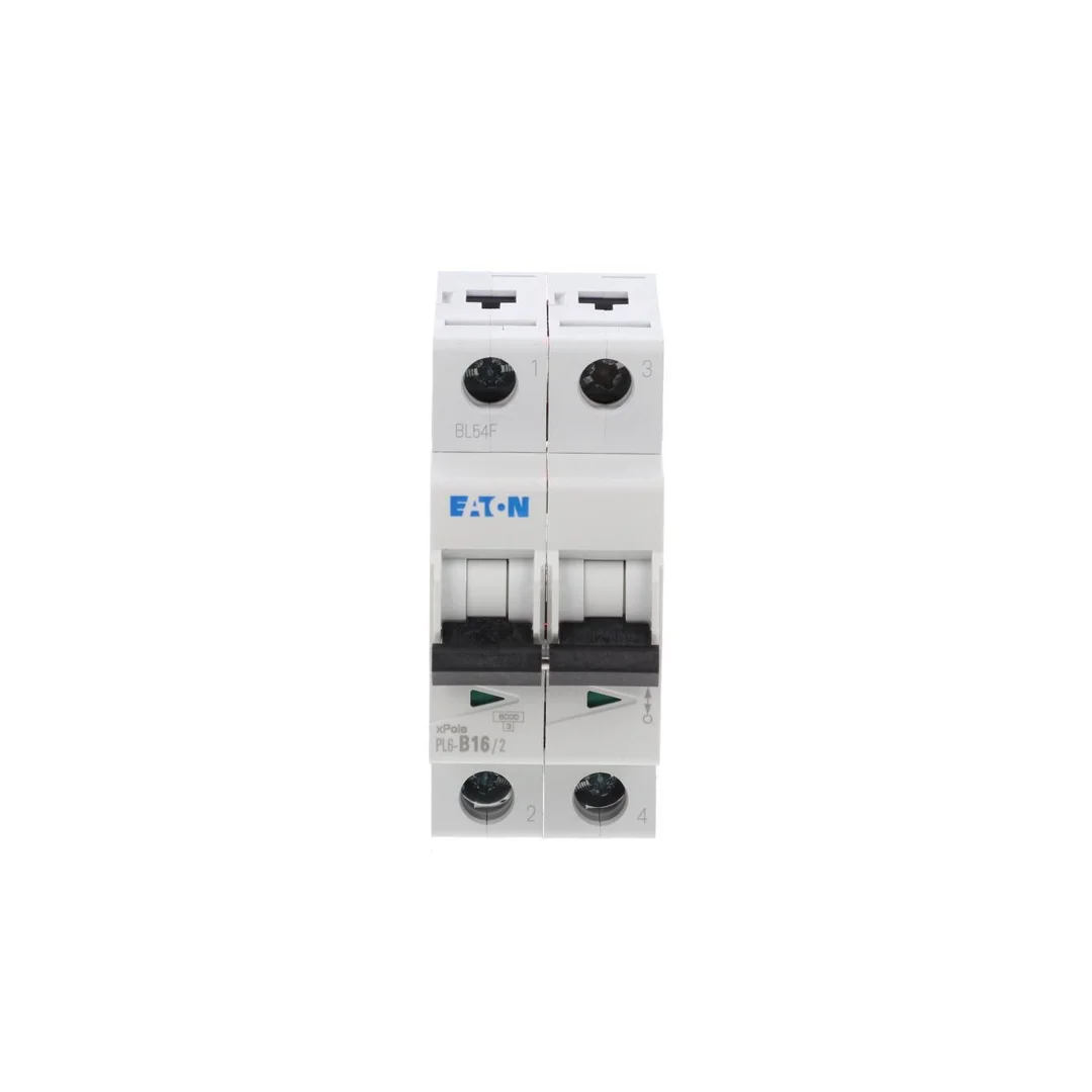 Wyłącznik nadprądowy 2P B 16A 6kA AC PL6-B16/2 286555