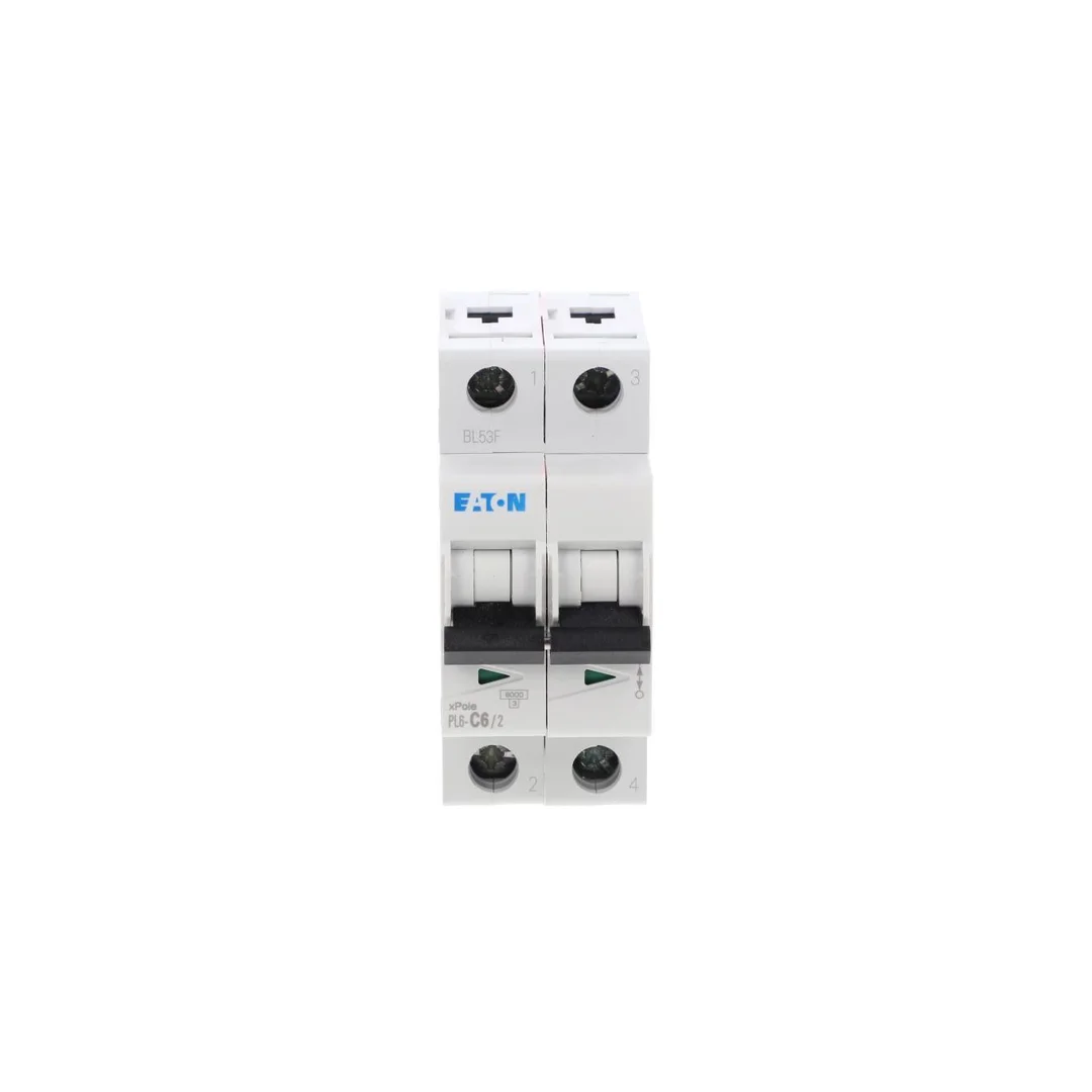 Wyłącznik nadprądowy 2P C 6A 6kA AC PL6-C6/2 286564